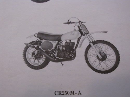 Honda cr250m cr250 elsinore - honda, m