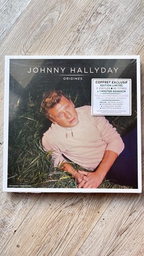 Coffret johnny hallyday - lp,