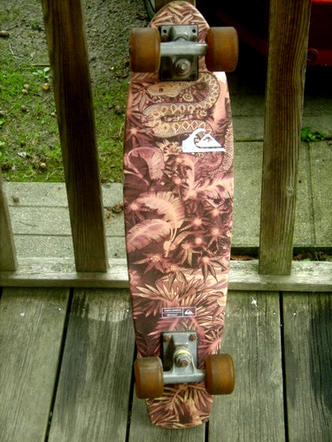 Skate board quicksilver visuel - board,