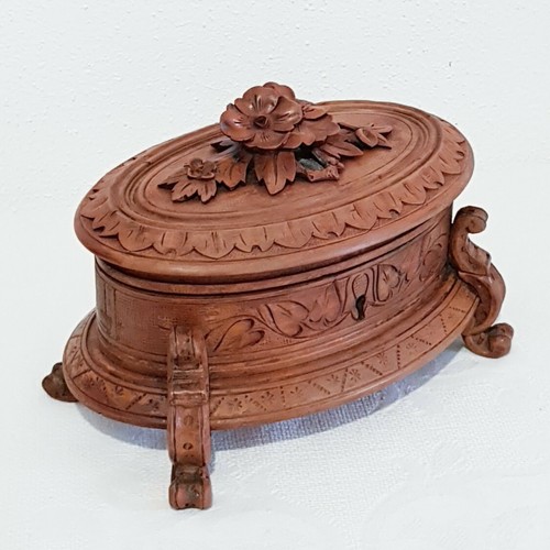 Ancien coffret bijoux - à, en