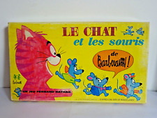 Jeu de société Le Chat et les Souris ORTF Barberousse Minizup et Matouvu (C617)