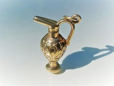 BEAU PENDENTIF CARAFE / AIGUIERE / ANCIEN en OR JAUNE 14K 585/1000°