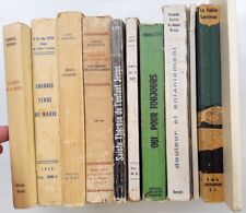 Lot de 12 livres dont 10 sur la religion catholique sauf missels 1945-1969