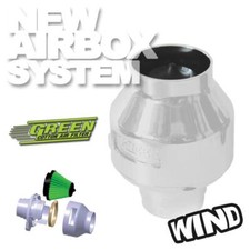 Kit Admission Direct Wind Argent Universel - 65-75mm - moins de 100CV - WIA