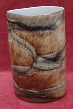 rare magnifique ancien grand vase pate de verre très bon état style Muller