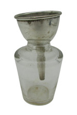 entonnoir à vin métal argent