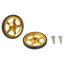 Roue facile en aluminium 60 mm pour accessoire vélo pliant caoutchouc Brompton