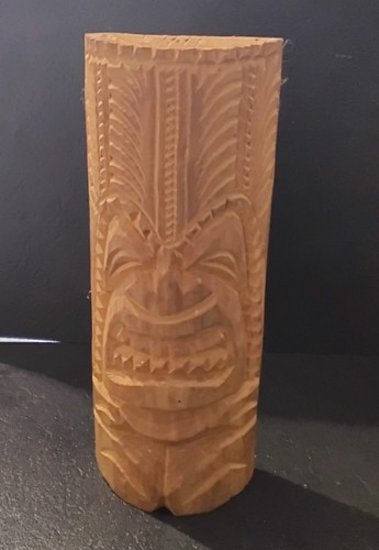 Statue polynésienne tiki - statue,