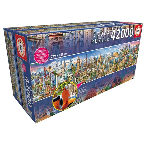 Puzzle XXL, Le Tour du Monde