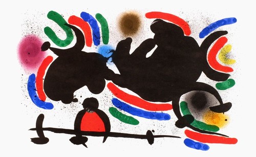 Joan miro lithographie - joan,