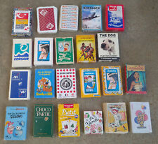 lot  ancien  et recent  jeux de carte  7 familles et autre