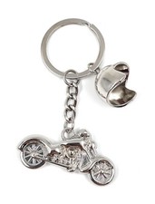 Chopper Avec Casque Moto Bike