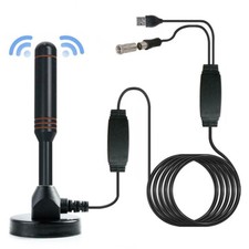 L11C DVB-T2 HD Antenne, DAB Antenne Tige Avec 5m Câble, Amplificateur, Réception