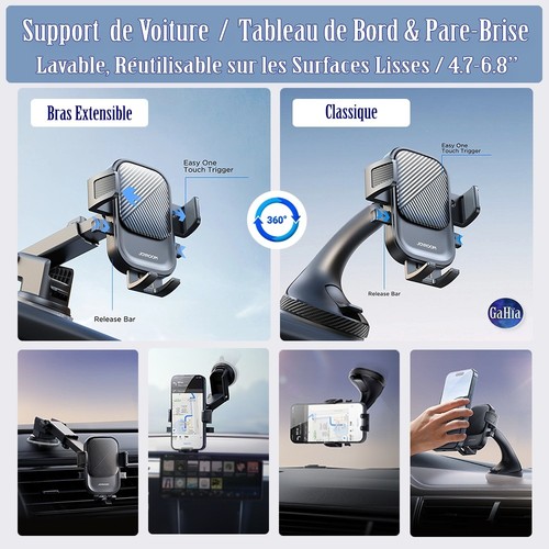 Support téléphone pour - de,