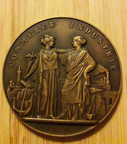 Médaille commerce industrie - mÉdaille,