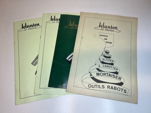 Ancien catalogues klunsen - catalogues,