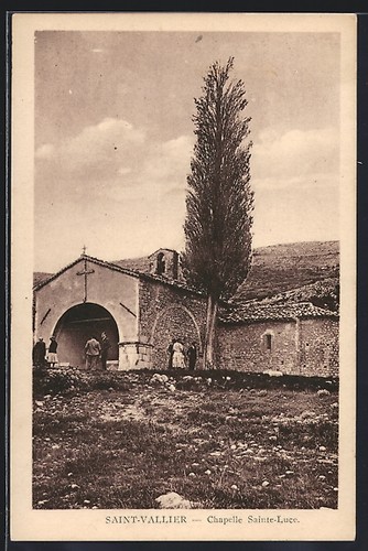 Cpa saint vallier chapelle - cpa,