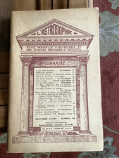 L'astrosophie revue mensuelle