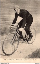 S22239 cpa Cyclisme - Moran, stayer Américain