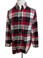 CHAPS Flanelle Rouge Noir M