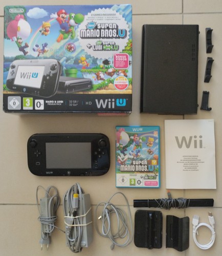 Console wii noire boîte - console, en