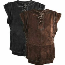 Armure en cuir Halloween veste