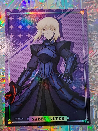 Card fate stay - night, saber
