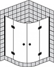 Cabine douche quart de - de,