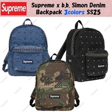 Supreme x b.b. Simon Denim Backpack 3colors SS25