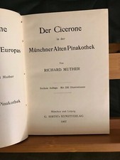 Richard Muther Der Cicerone in