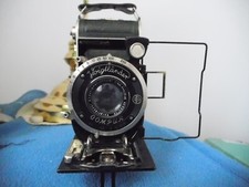 Appareil photo à soufflet  VOIGTLANDER Objectif  COMPUR vers 1930 + Sacoche cuir