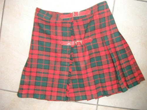 Jupe kilt plis fillette 3 - ,