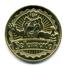 BELGIQUE YPRES Bellewaerde Park 9, Mascotte, 2022, Monnaie de Paris