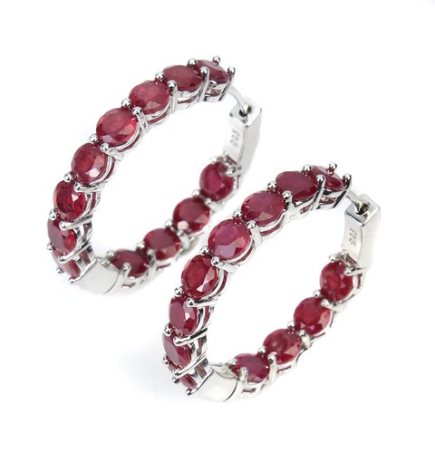 925 argent sterling - argent, boucles