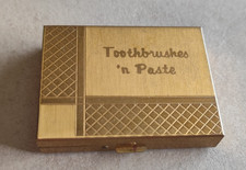 coffret ancien de voyage dentifrice et brosse dent Pepsodent dentiste