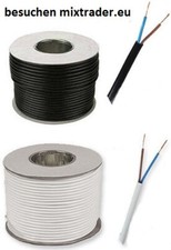 Câble Électrique Blanc Noir