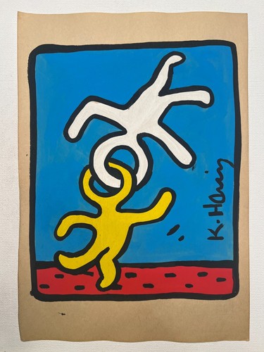 Keith haring dessin sur - dessin,