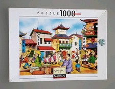 ??? Puzzle Lucky Luke Chinatown 1000 pièces – 1999 – Ref 87 600 6 – Complet