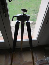 TREPIED  POUR APPAREIL PHOTO DRUOPTA PRAHA TCHECOSLOVAQUIE ALUMINIUM LAITON