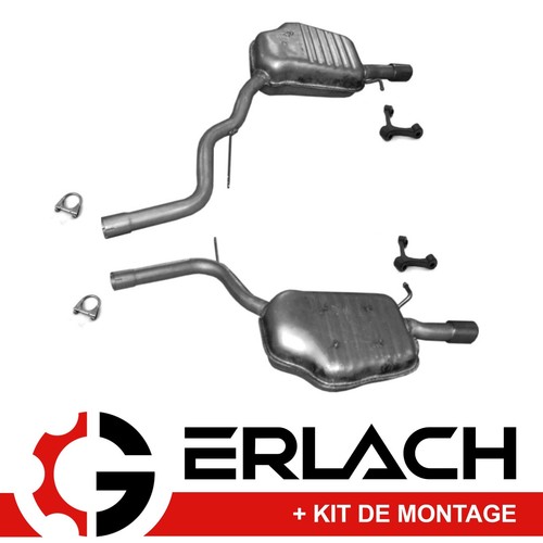 Echappement silencieux pour