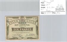 BILLET FRANCE - Bon communal