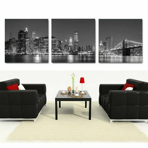 Nyc skyline manhattan - nyc, night