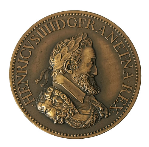 Med 176 médaille henri iv - médaille,