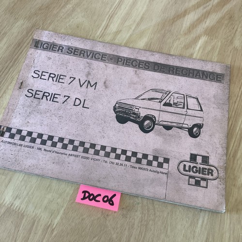 Ligier voiturette série vm - série,