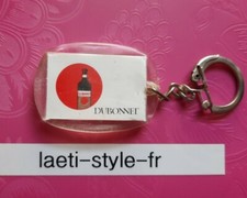 C01605 porte clé clef vintage alcool Dubonnet années 60 publicitaire collection 