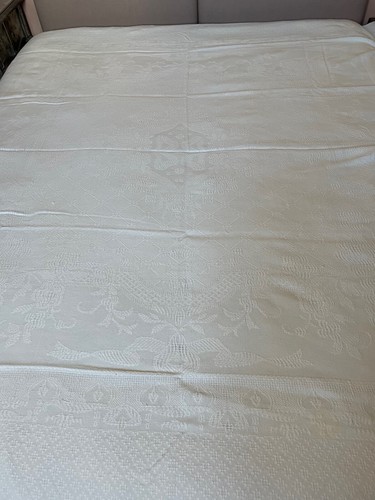 Dessus lit ancien coton - de,