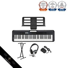 Piano numérique Casiotone 61 touches CASIO CT-S300 avec support et casque Japon