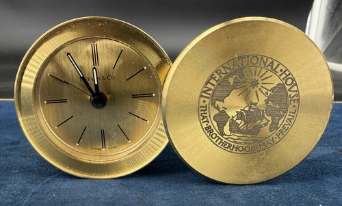 Pendulette tiffany co - &, laiton