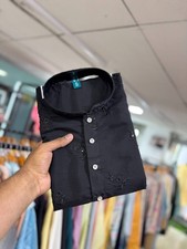 Traditionnel Vêtement Hommes Kurta Pyjama Suit Indo-Pakistanais Sherwani Noces G