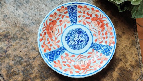 Imari assiette porcelaine - imari,